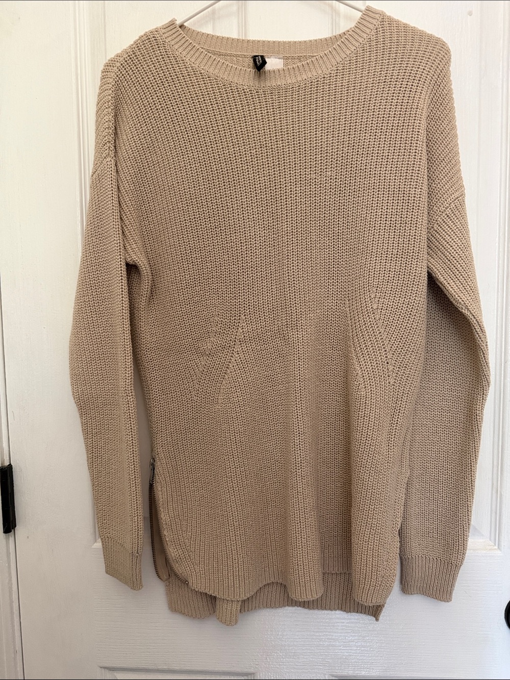 Crewneck Sweater in Beige